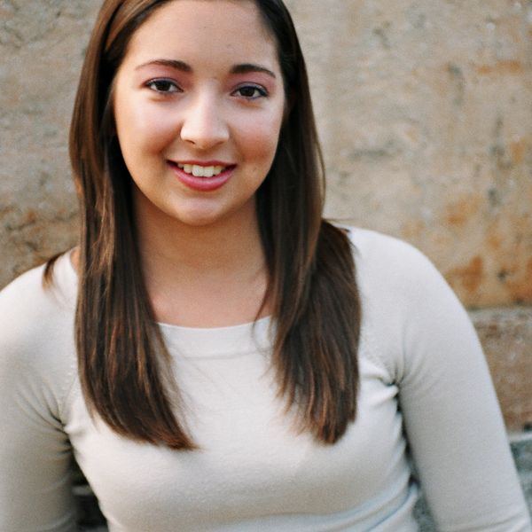 Smiling woman portrait