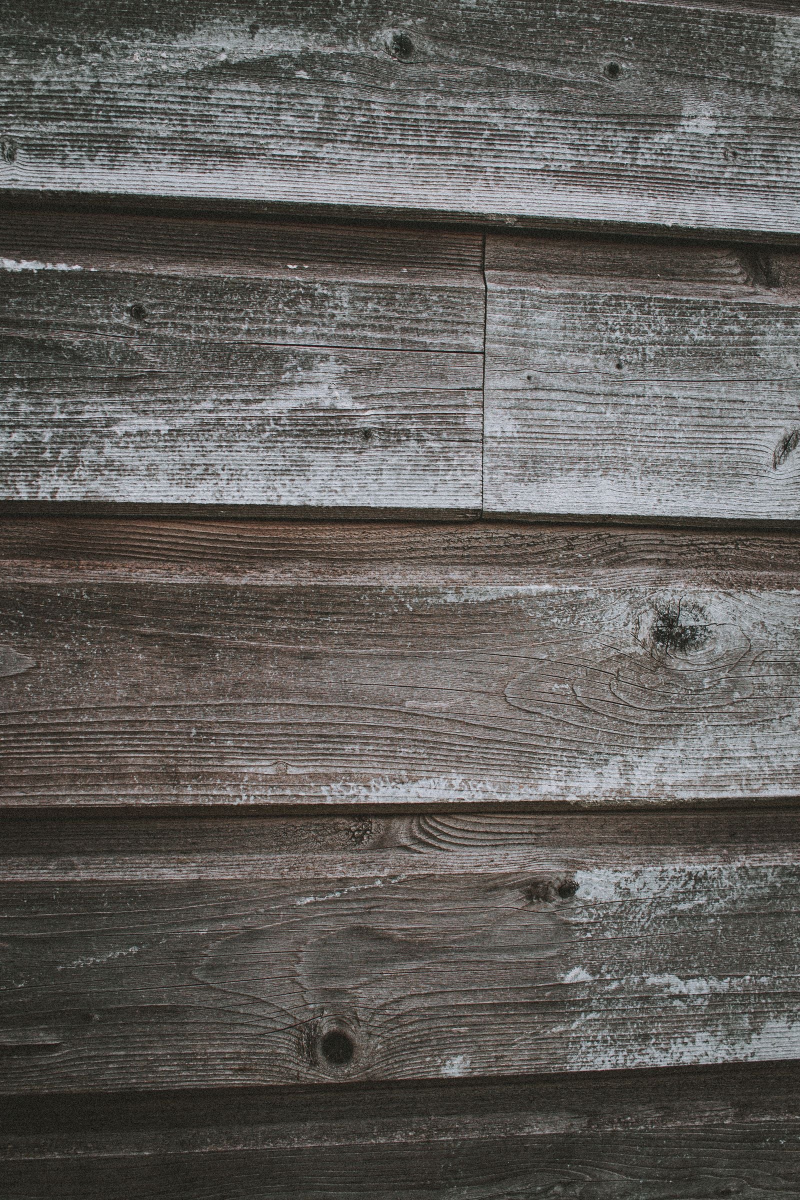 Weathered grey timber boards