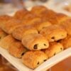 A tray of pains au chocolat