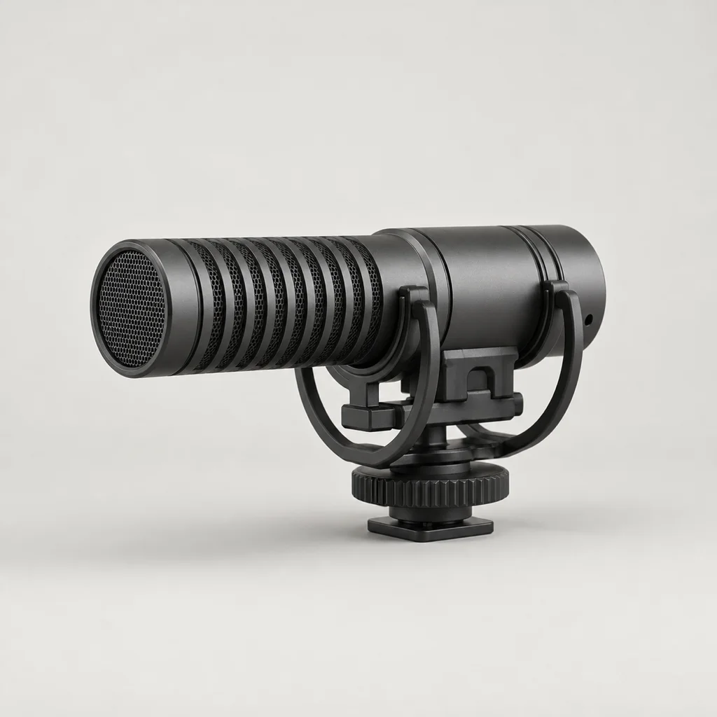 Compact Shotgun Microphone product render