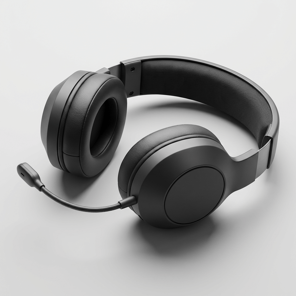 Gaming Headset with Boom Mic