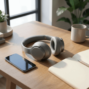 Noise-cancelling headphones