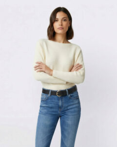 Boatneck Knit Jumper