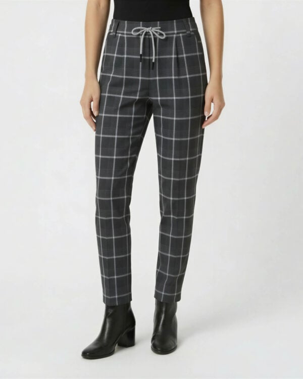 City Drawstring Trousers, Charcoal
