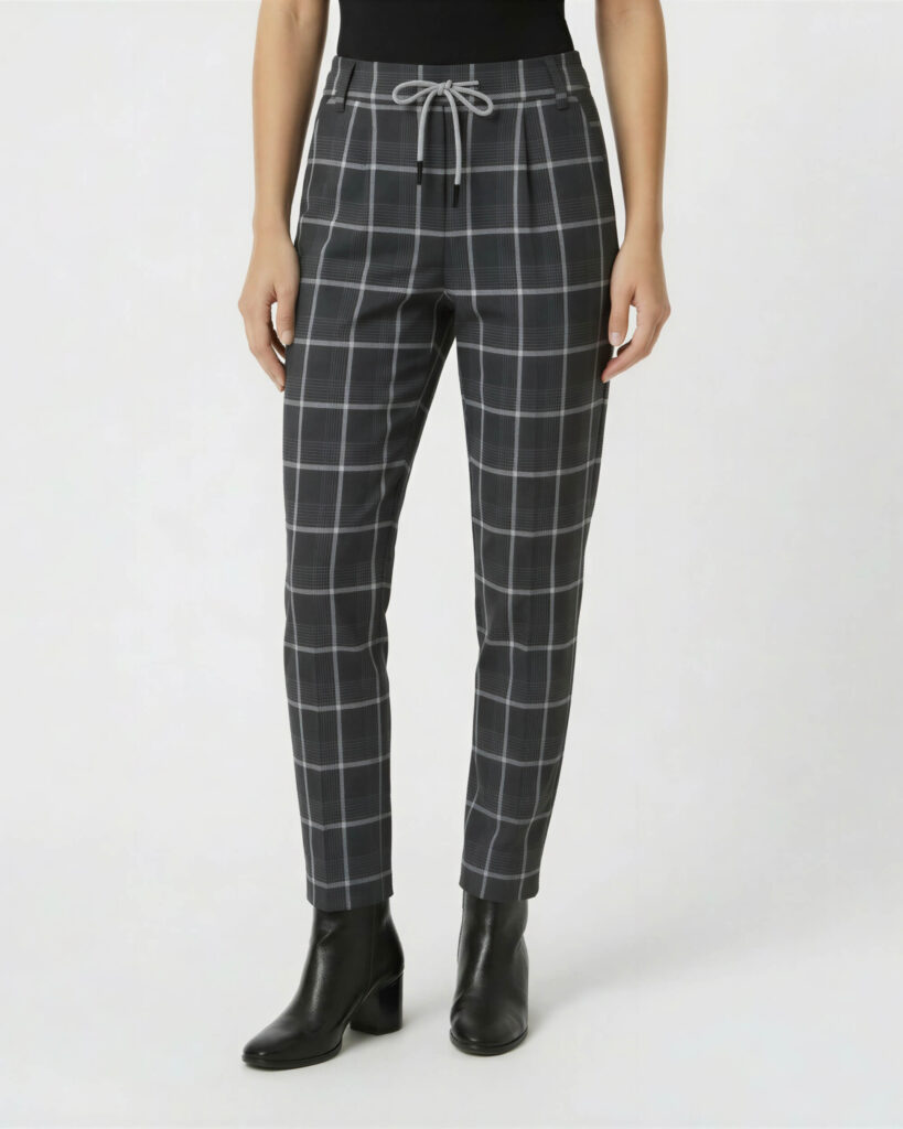 City Drawstring Trousers, Charcoal
