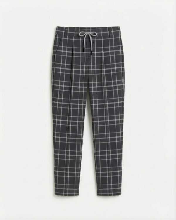 City Drawstring Trousers, Charcoal