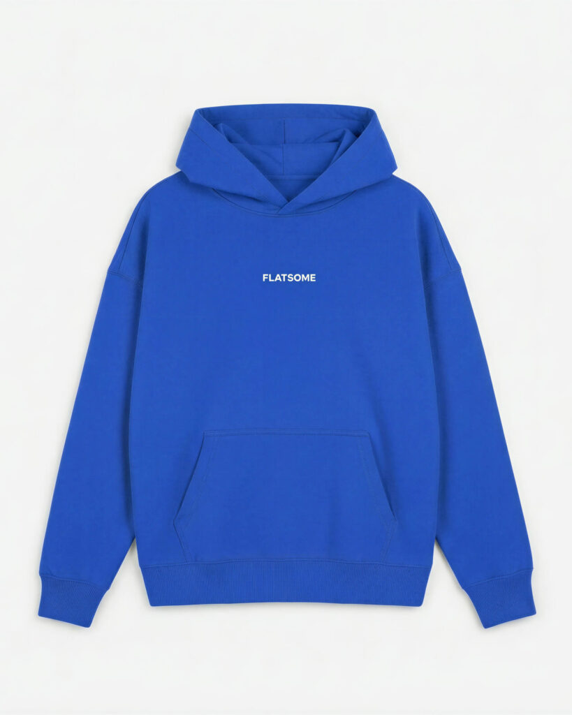 Classic Fleece Hoodie, Cobalt Blue