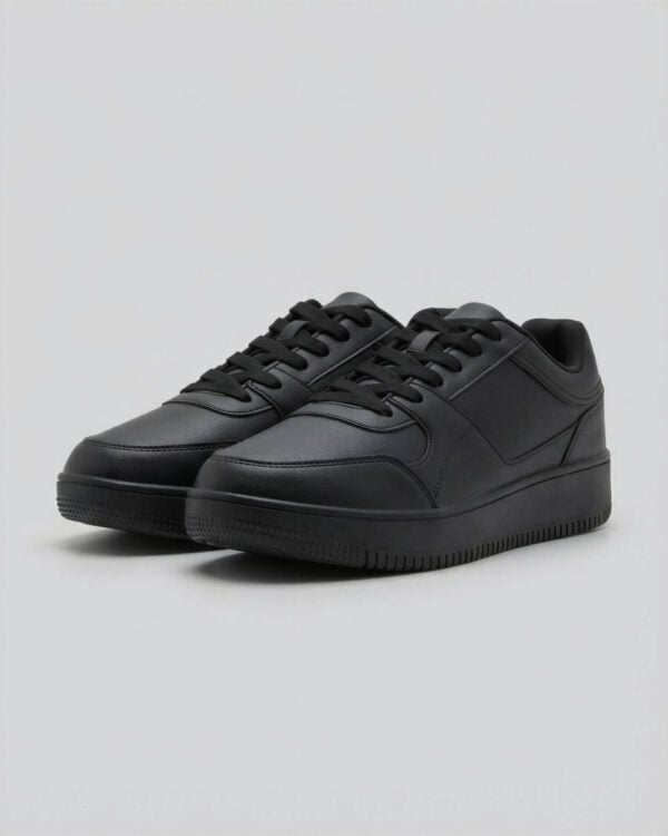 Everyday Court Sneaker, Jet Black