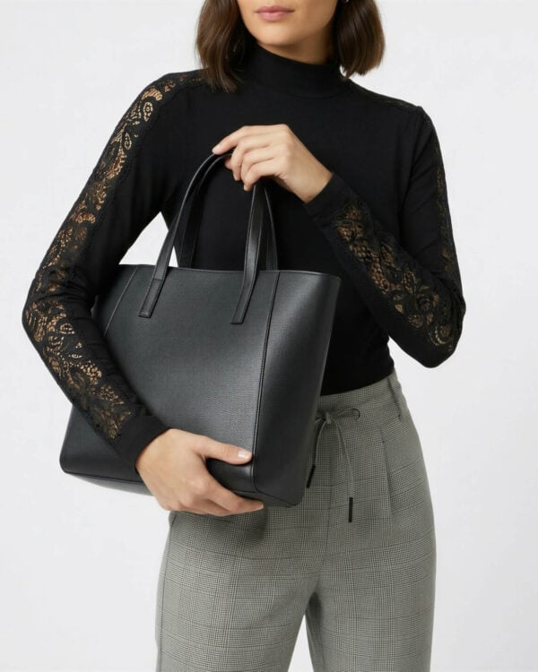 Everyday Structured Tote, Onyx