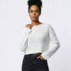 Ribbed Crop Sweater