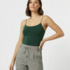 Sculpt Cami Top, Forest Green