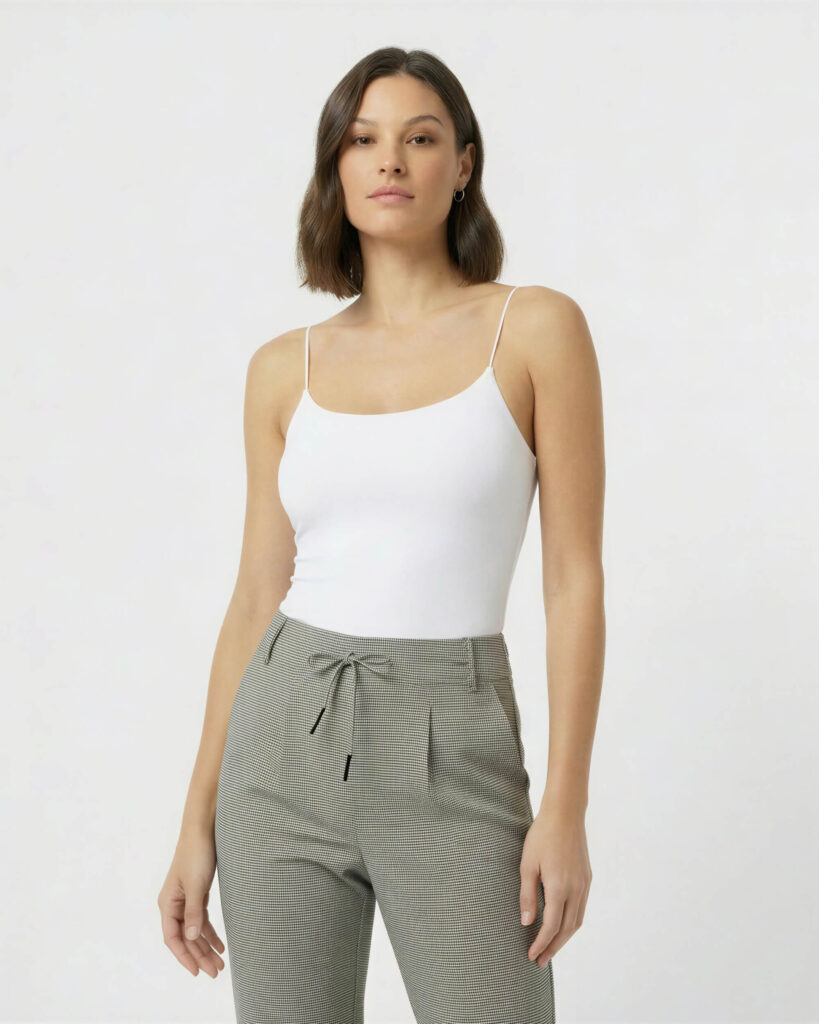 Sculpt Cami Top, Optic White