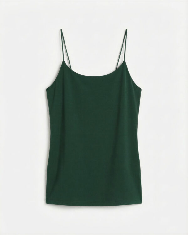 Sculpt Cami Top, Forest Green