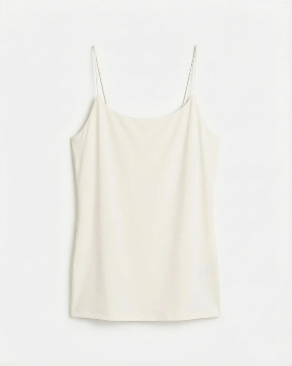 Sculpt Cami Top, Ivory