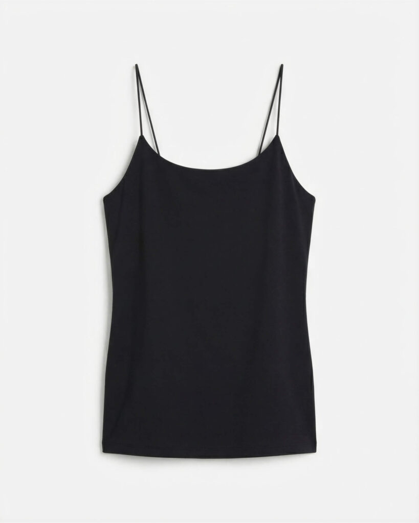 Sculpt Cami Top, Jet Black