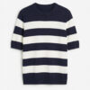 Striped Knit Tee