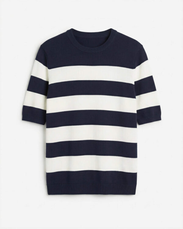Striped Knit Tee