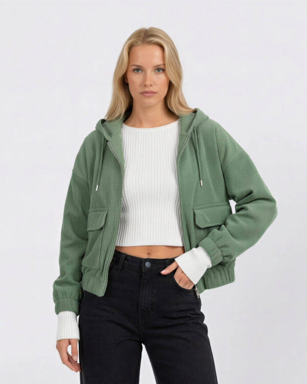 Zip Utility Hoodie Jacket