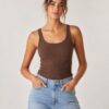 Ribbed Layering Tank women's product image