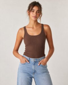 Ribbed Layering Tank women's product image