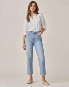 Clean Ankle Denim women's product image