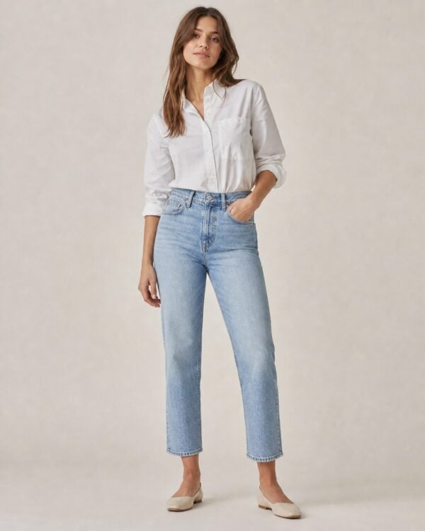 Clean Ankle Denim women's product image