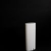 White deodorant stick on a black background