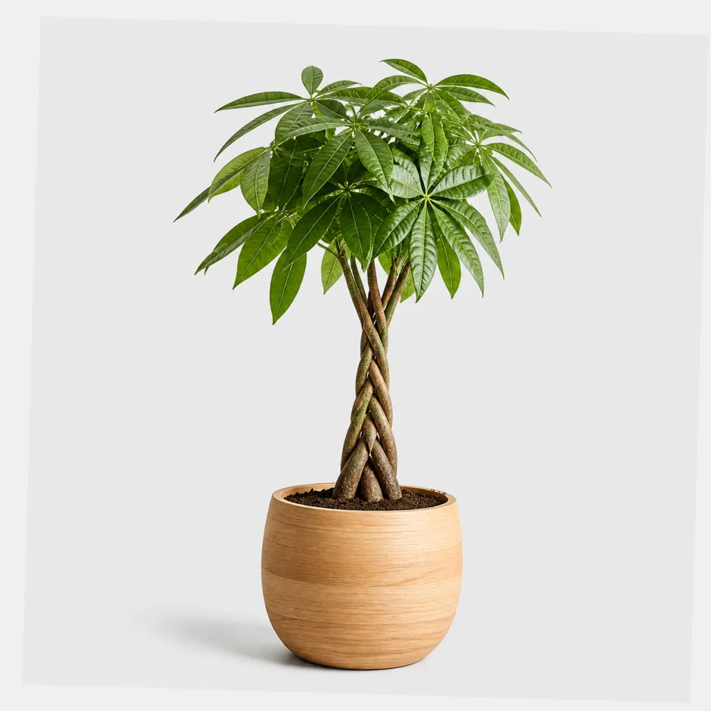 Braided Money Tree styled view