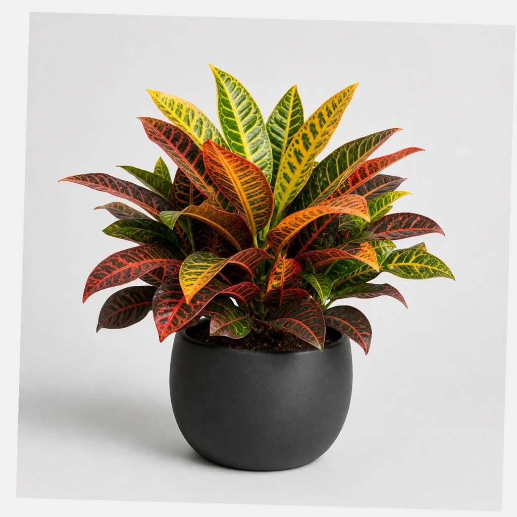 Croton Petra Pot styled view
