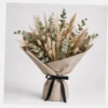 Dried Eucalyptus Bouquet styled view