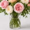 Garden Rose Bouquet container detail