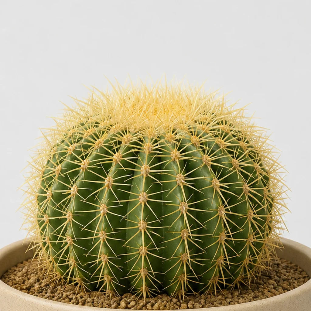 Golden Barrel Cactus detail view