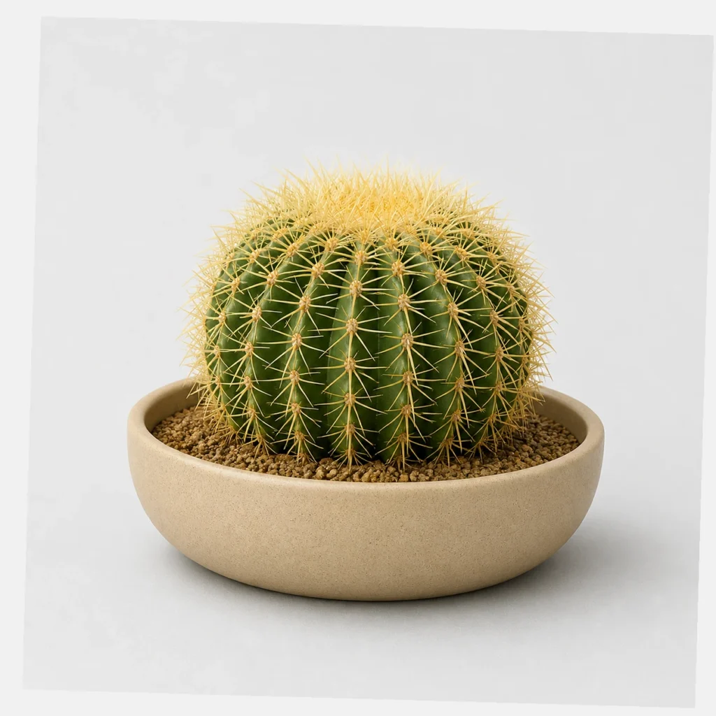 Golden Barrel Cactus styled view