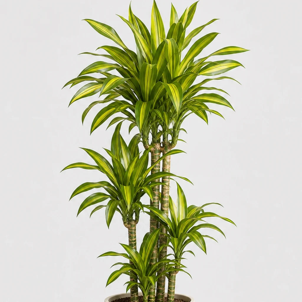 Lemon Lime Dracaena detail view