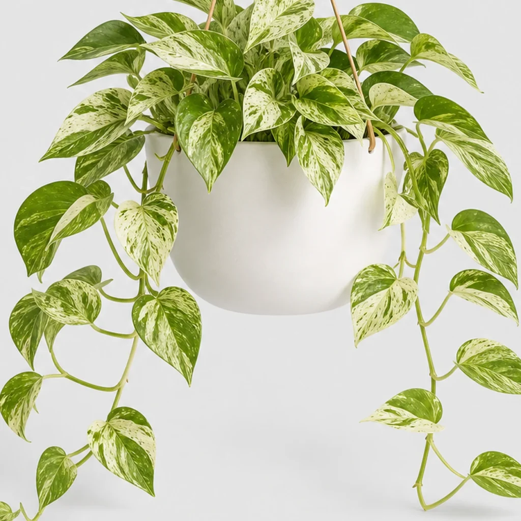 Marble Queen Pothos container detail