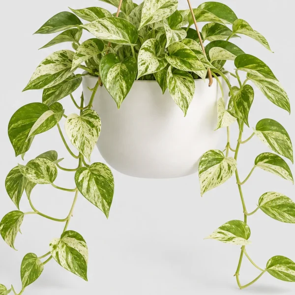 Marble Queen Pothos container detail