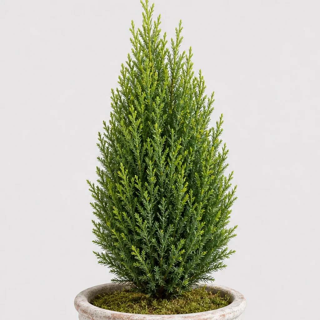 Mini Cypress Topiary detail view