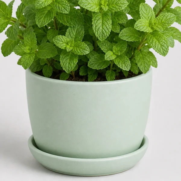 Mint Kitchen Pot container detail