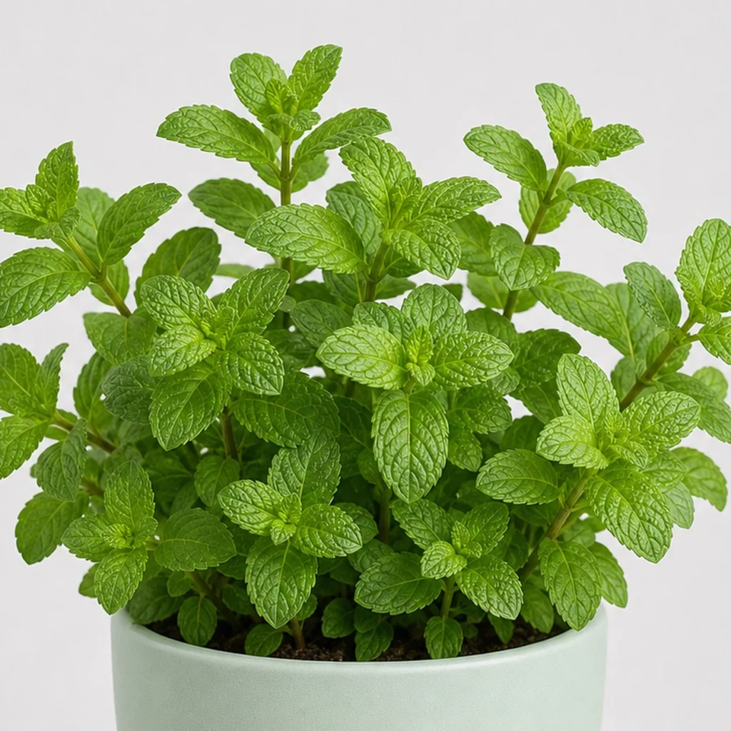 Mint Kitchen Pot detail view