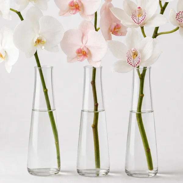 Orchid Stem Bouquet container detail