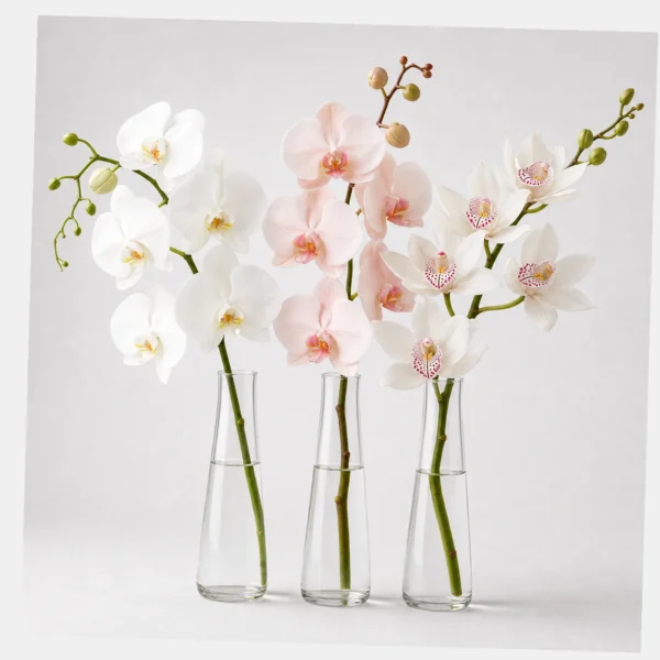 Orchid Stem Bouquet styled view
