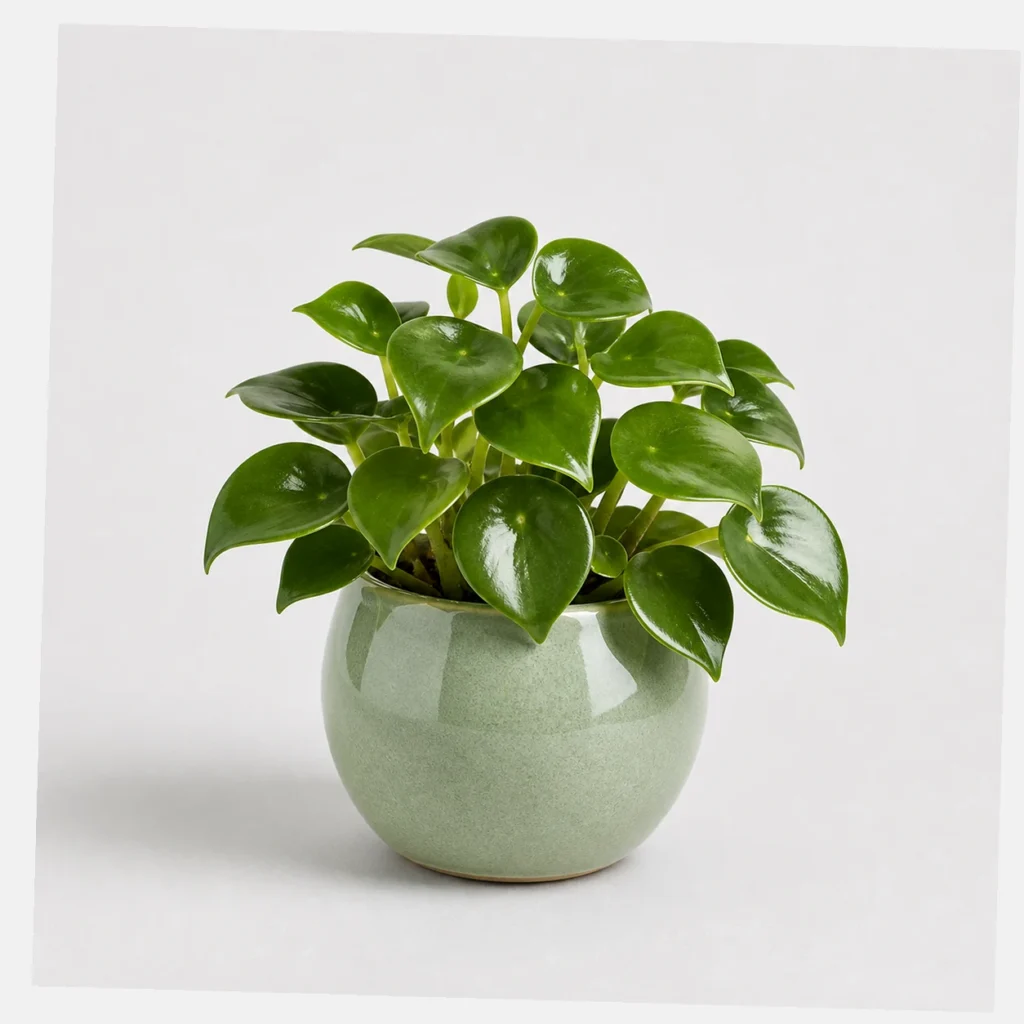 Raindrop Peperomia styled view