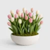 Spring Tulip Bowl front view