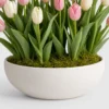 Spring Tulip Bowl container detail