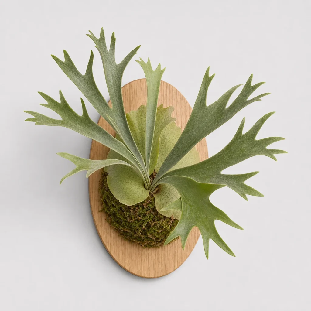 Staghorn Fern Mount front view