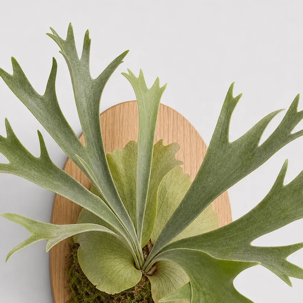 Staghorn Fern Mount detail view