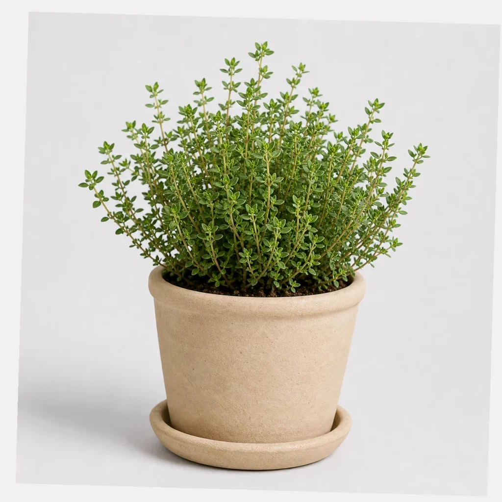 Thyme Kitchen Pot styled view