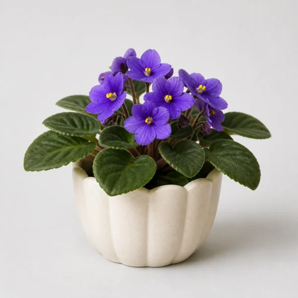 Violet Window Pot front view