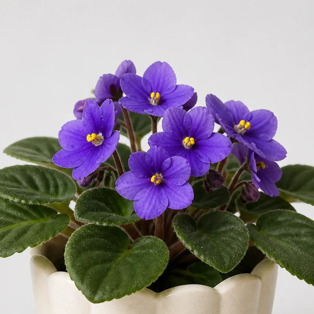 Violet Window Pot detail view