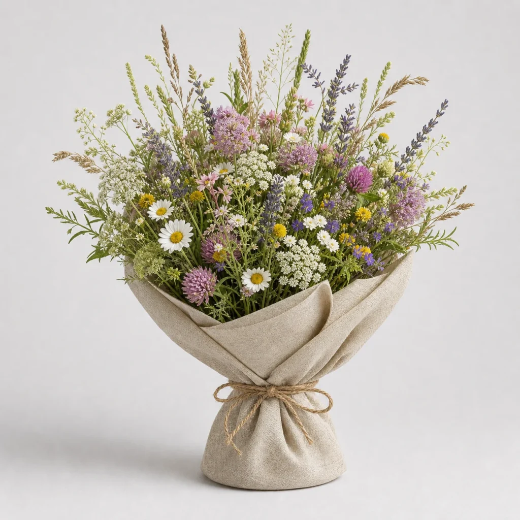 Wildflower Meadow Bouquet front view